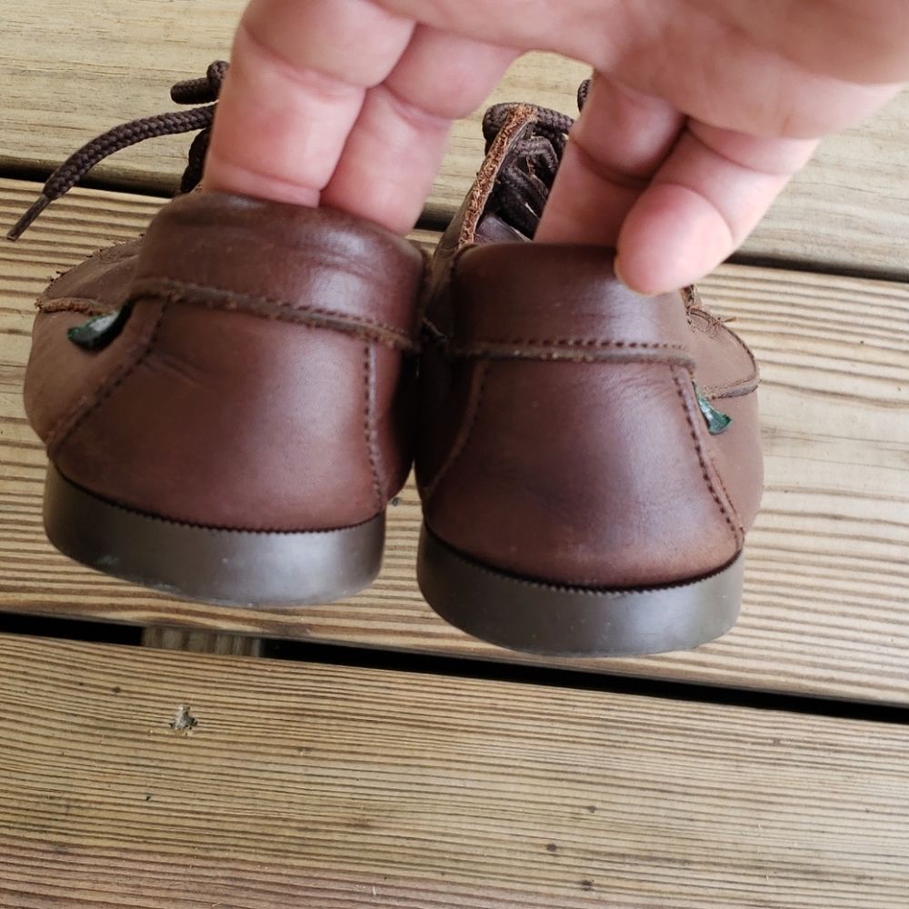 Sperry women's leather topsiders shoes, size 5.5N - Picture 5 of 8